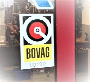 Bovag sticker 2017